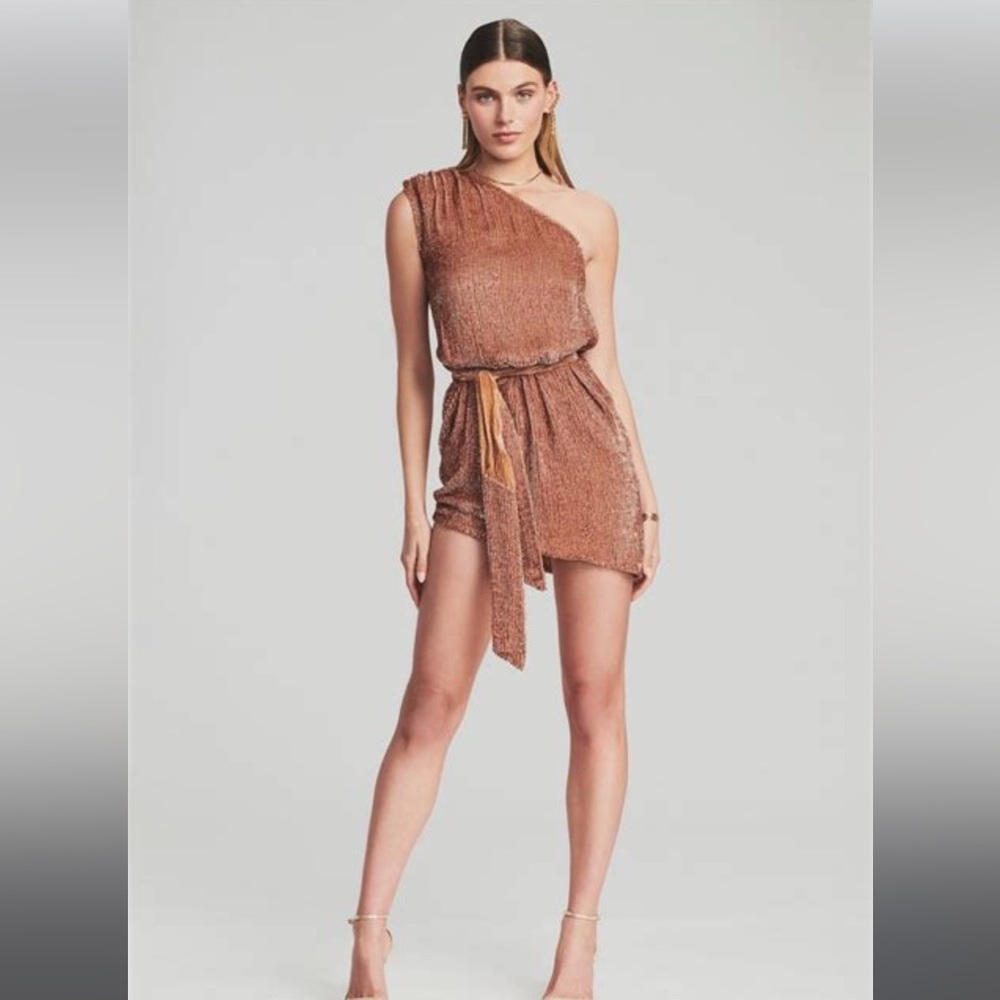 Bronze sequin retrofête dress - size small - worn once